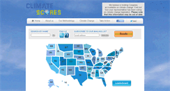 Desktop Screenshot of climatescores.com